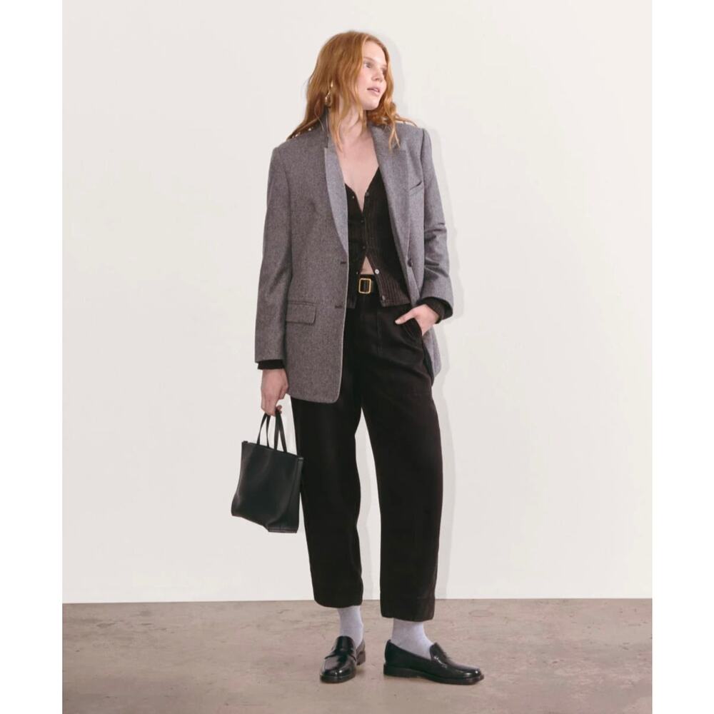 NWT Everlane The Utility Pant Buttersoft Tencel Barrel Leg Trousers Size 2 - Picture 3 of 10